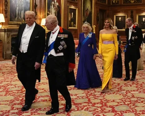 The Royal Family Present Grand Welcome Amid Protests; Kimmel Pulled From Air Over Kirk Remarks